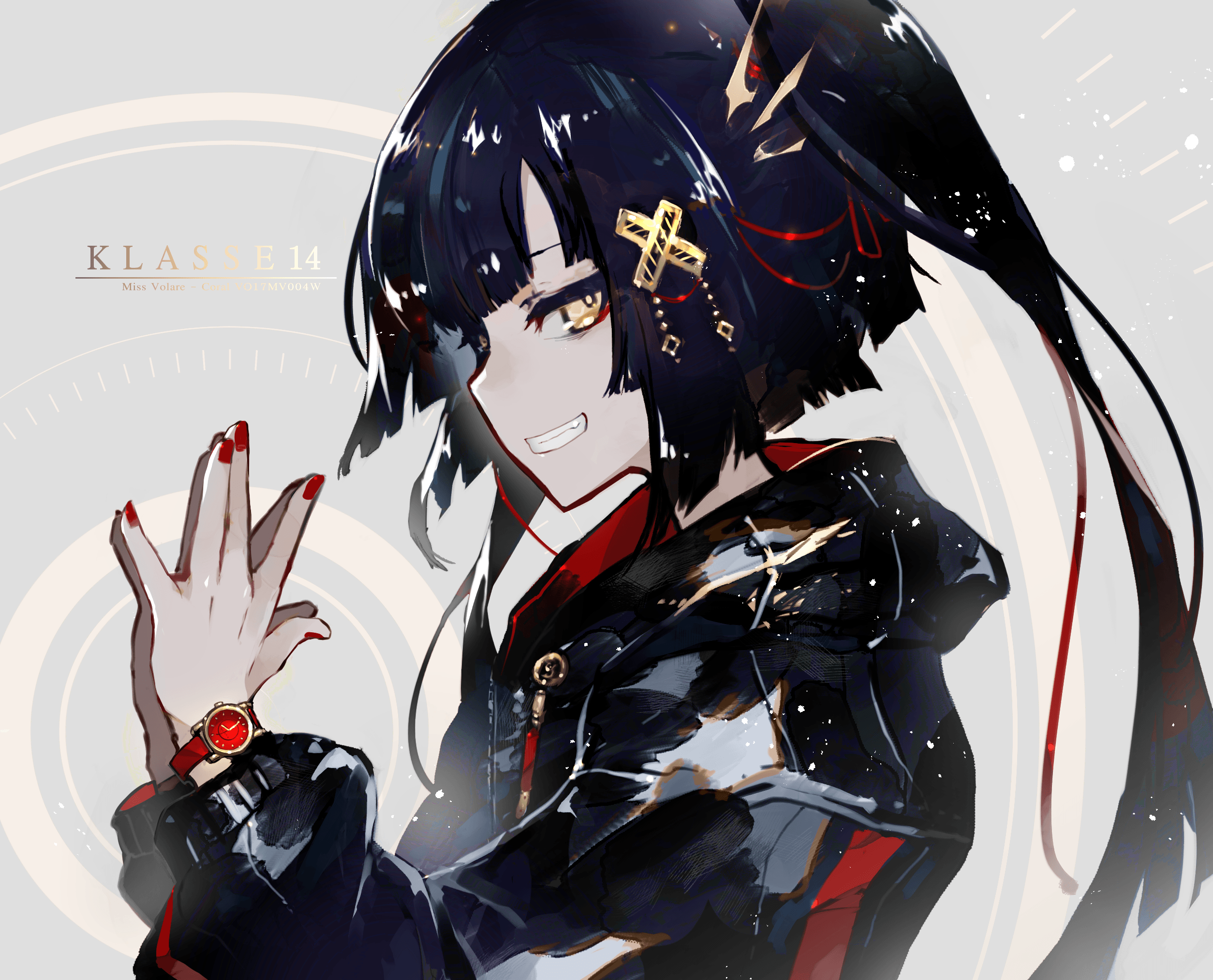 2508x2026 Anime Girl Profile Wallpaper