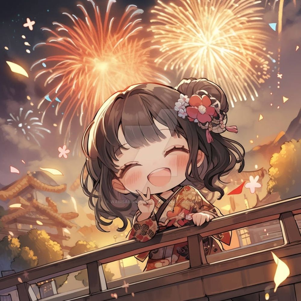 1000x1000 Chibi Anime Girl Pfp