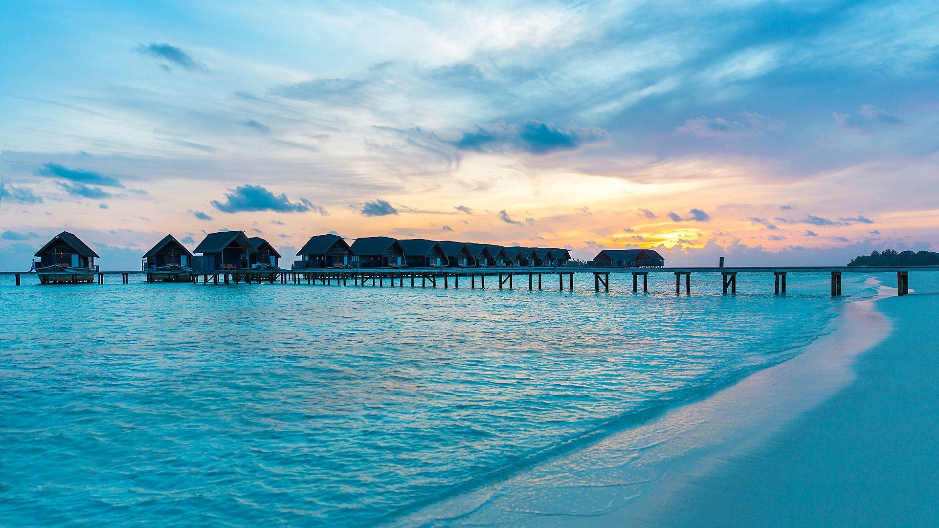 1920x1080 Maldives Wallpaper