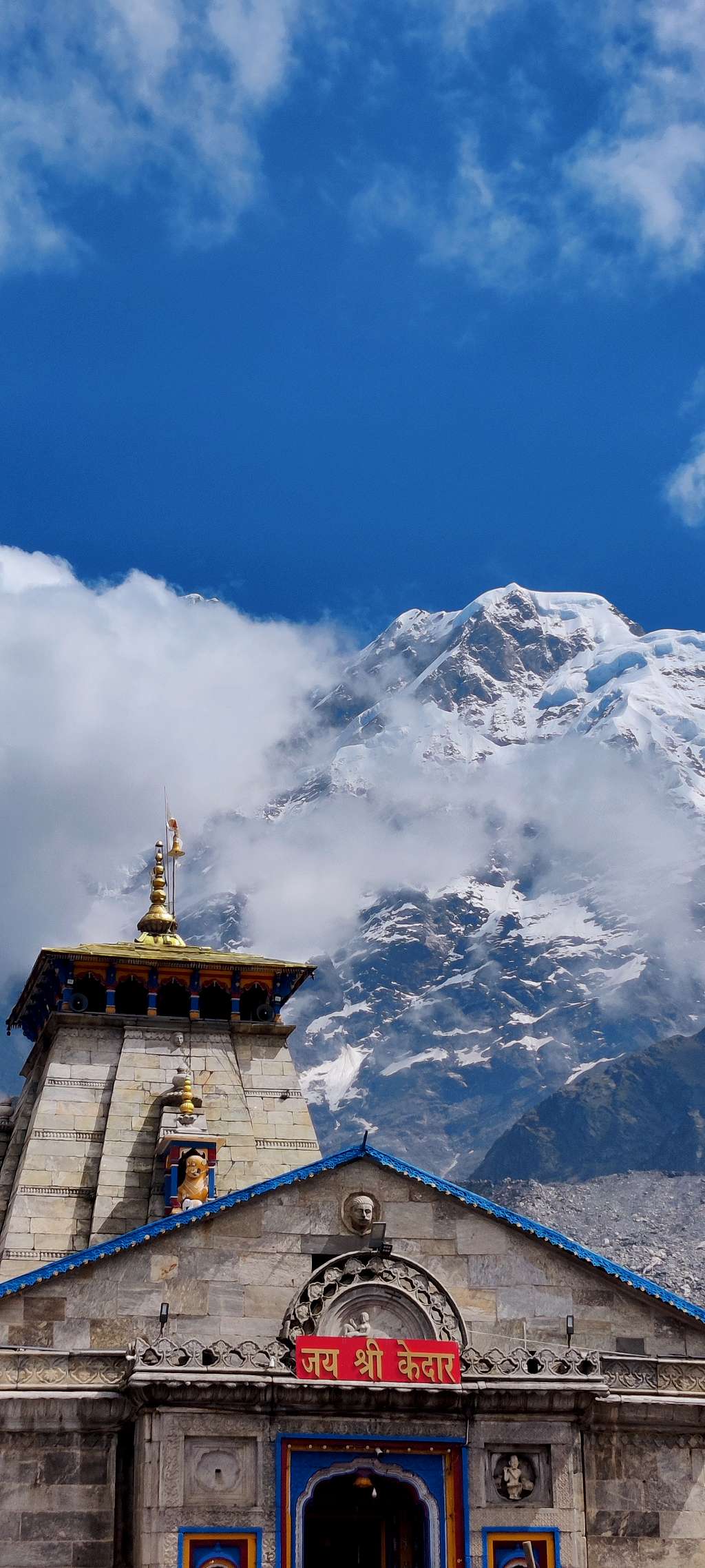 1024x2276 Kedarnath Temple in all it's beauty