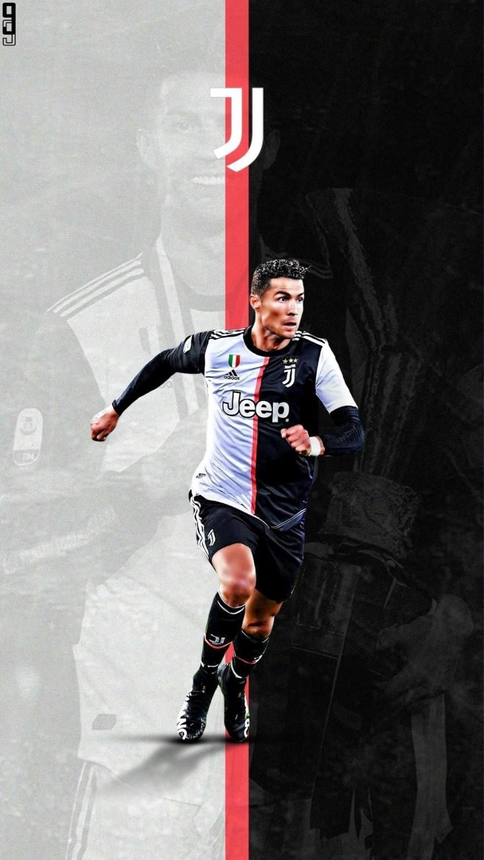 956x1699 ronaldo aesthetic walpaper juventus