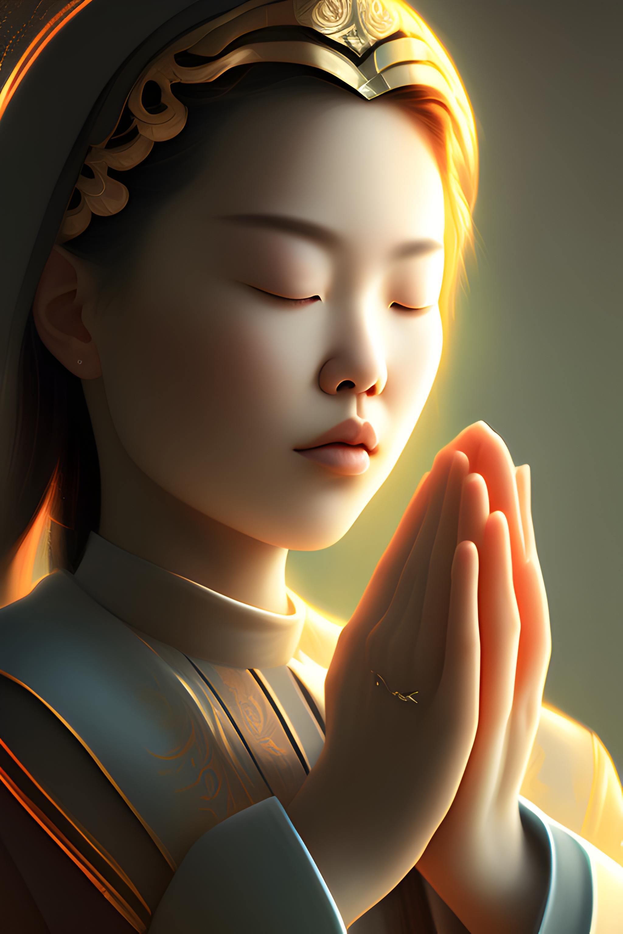 2048x3072 Sacha boey praying