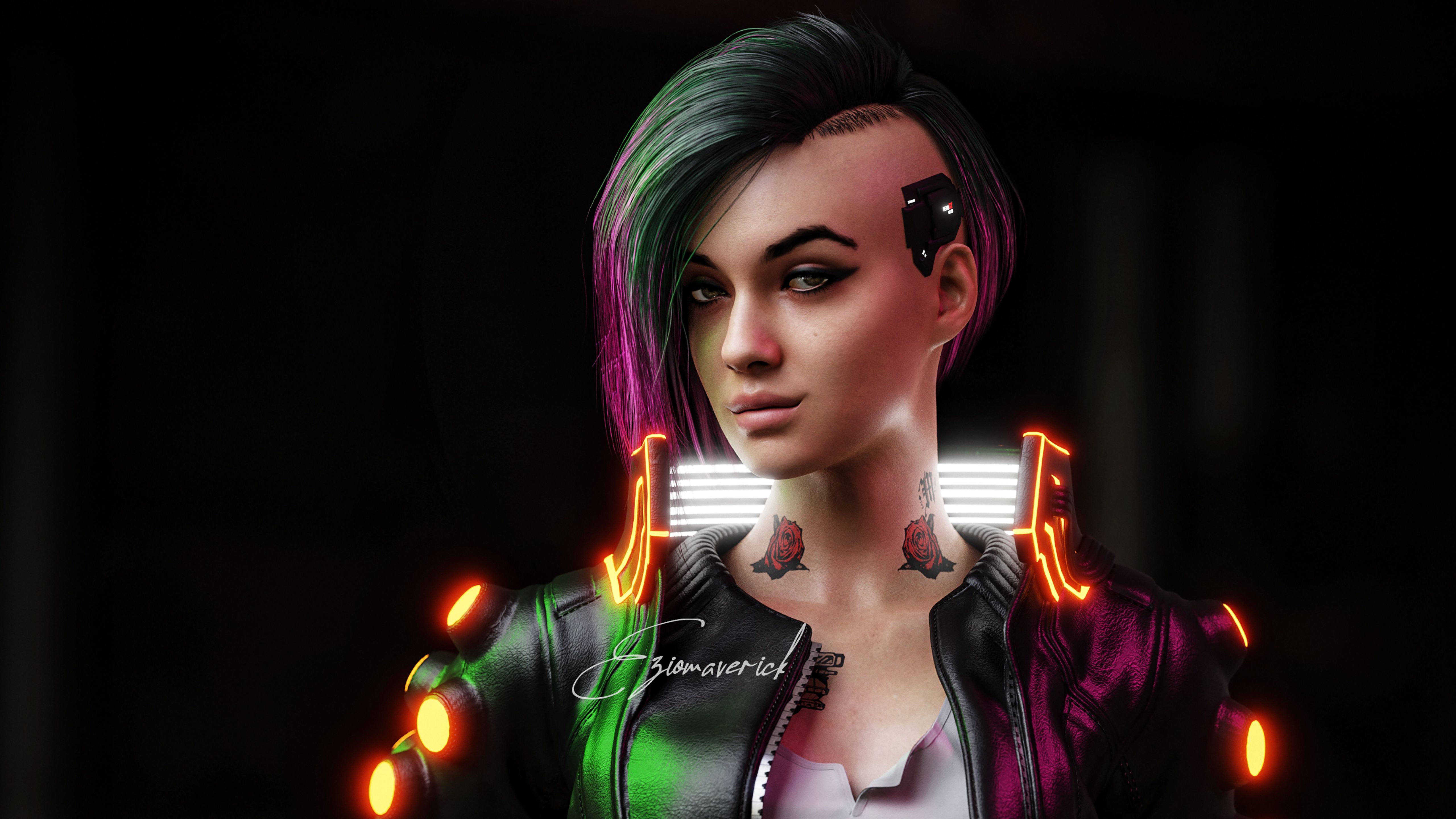 5120x2880 Cyberpunk 2077 Judy Wallpaper