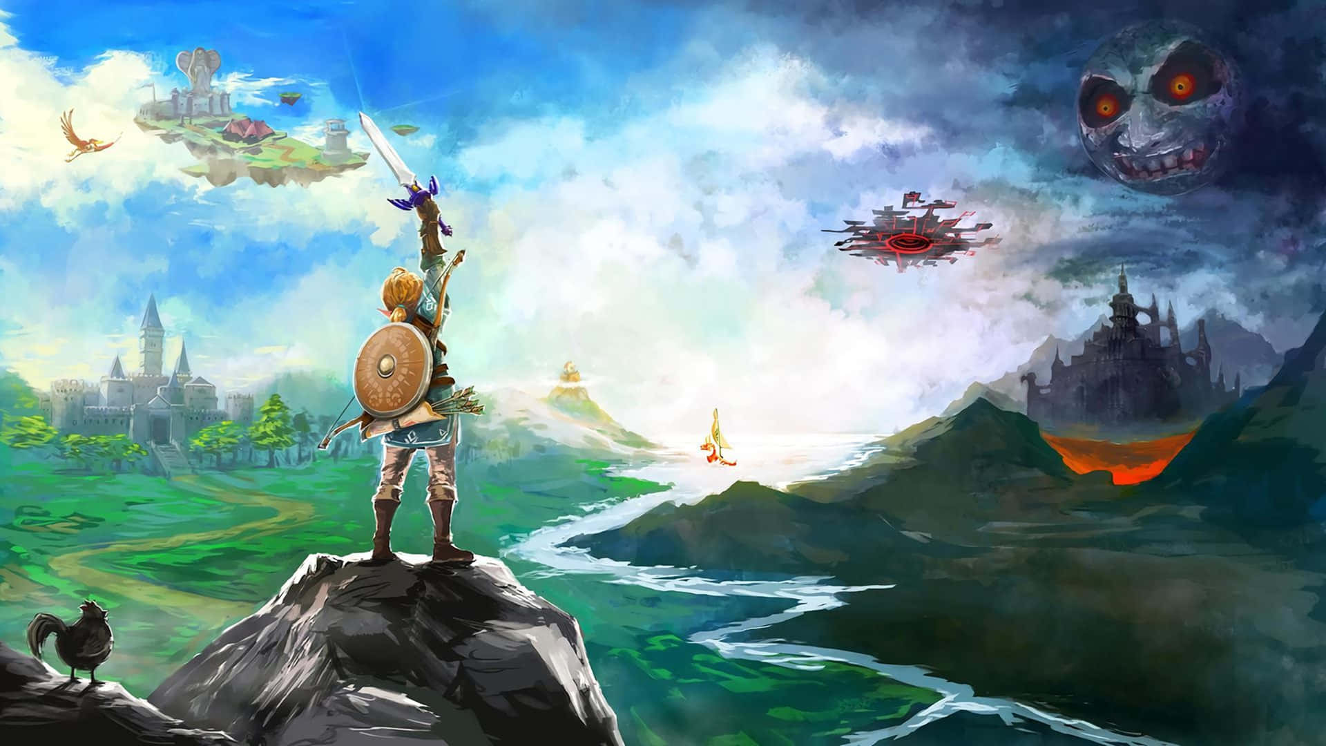 1920x1080 Zelda Breath Of The Wild 4k Wallpaper