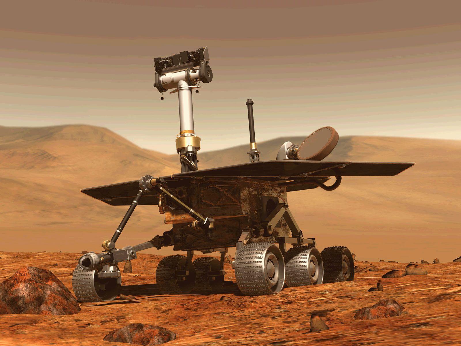 1600x1200 Wallpaper and picture: Mars Rover Curiosity: The Red