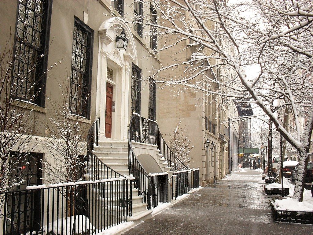 1024x768 Upper East Side, Winter, New York City