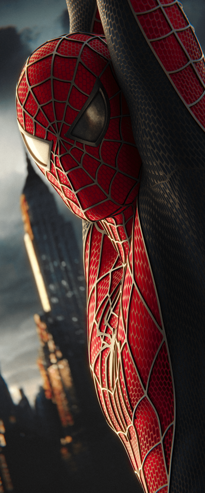 800x1920 Spider Man 4 Concept Wallpaper Cycles