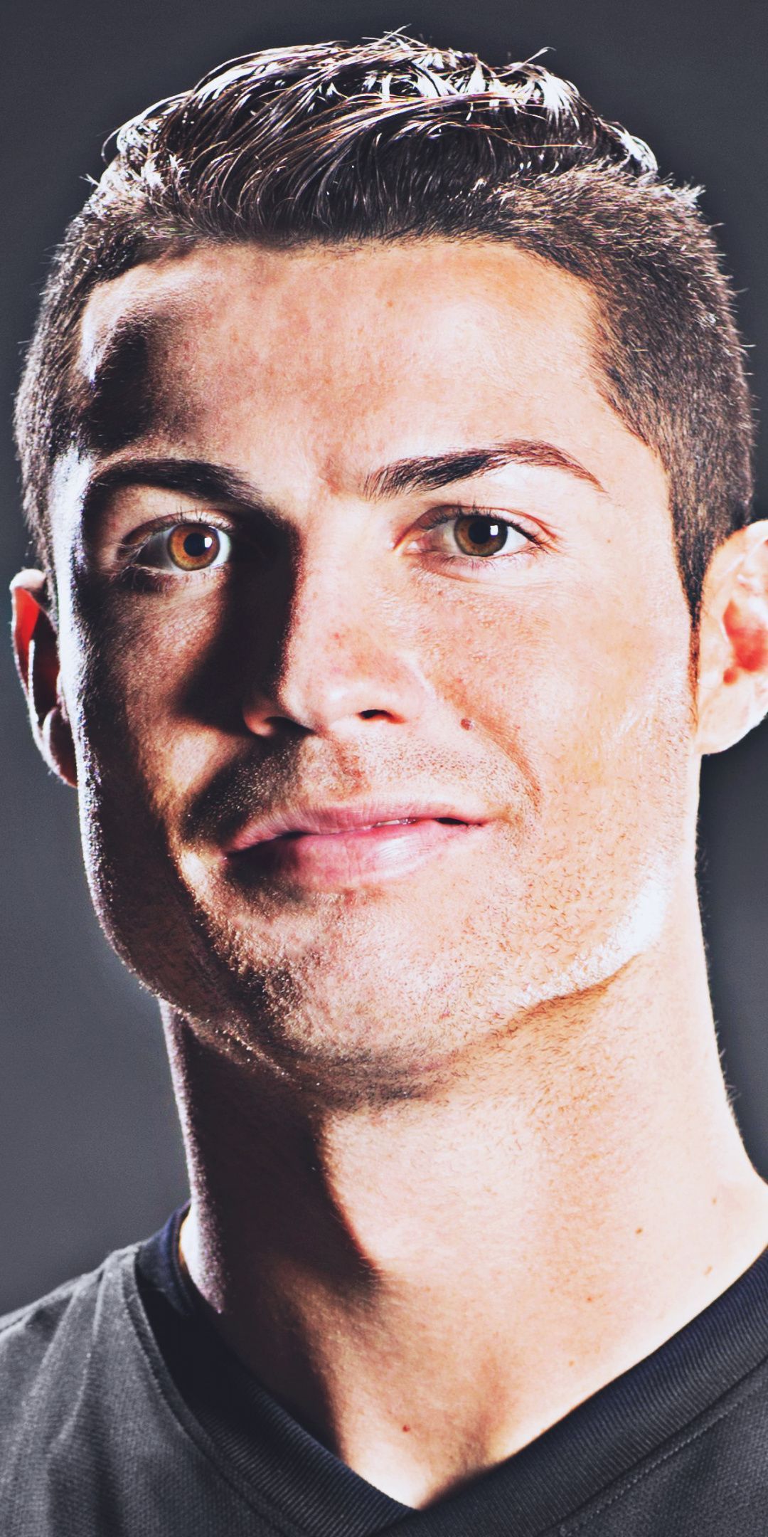 1080x2160 Ronaldo Face Wallpaper