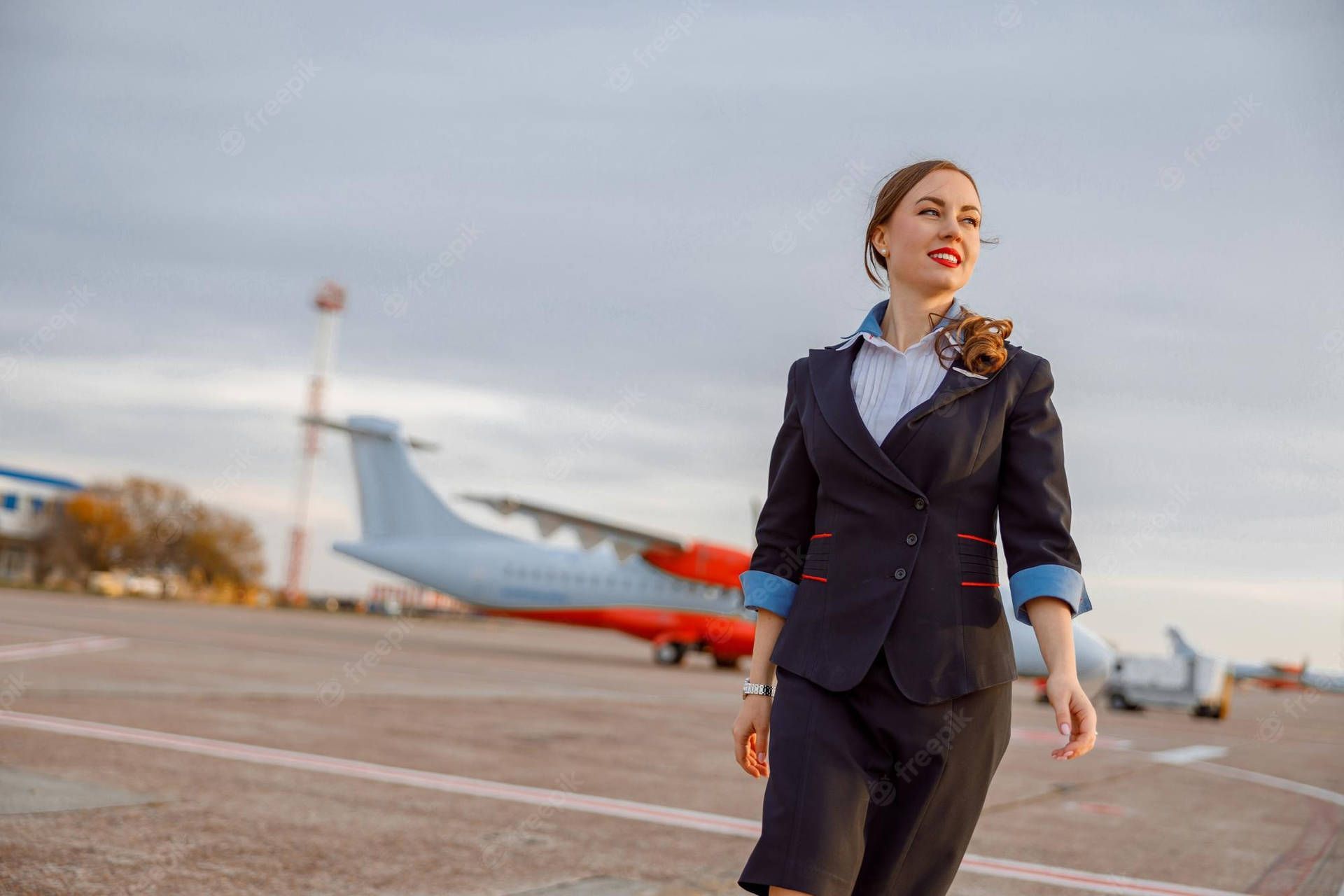 1920x1280 Aircraft Flight Attendant Wallpaper