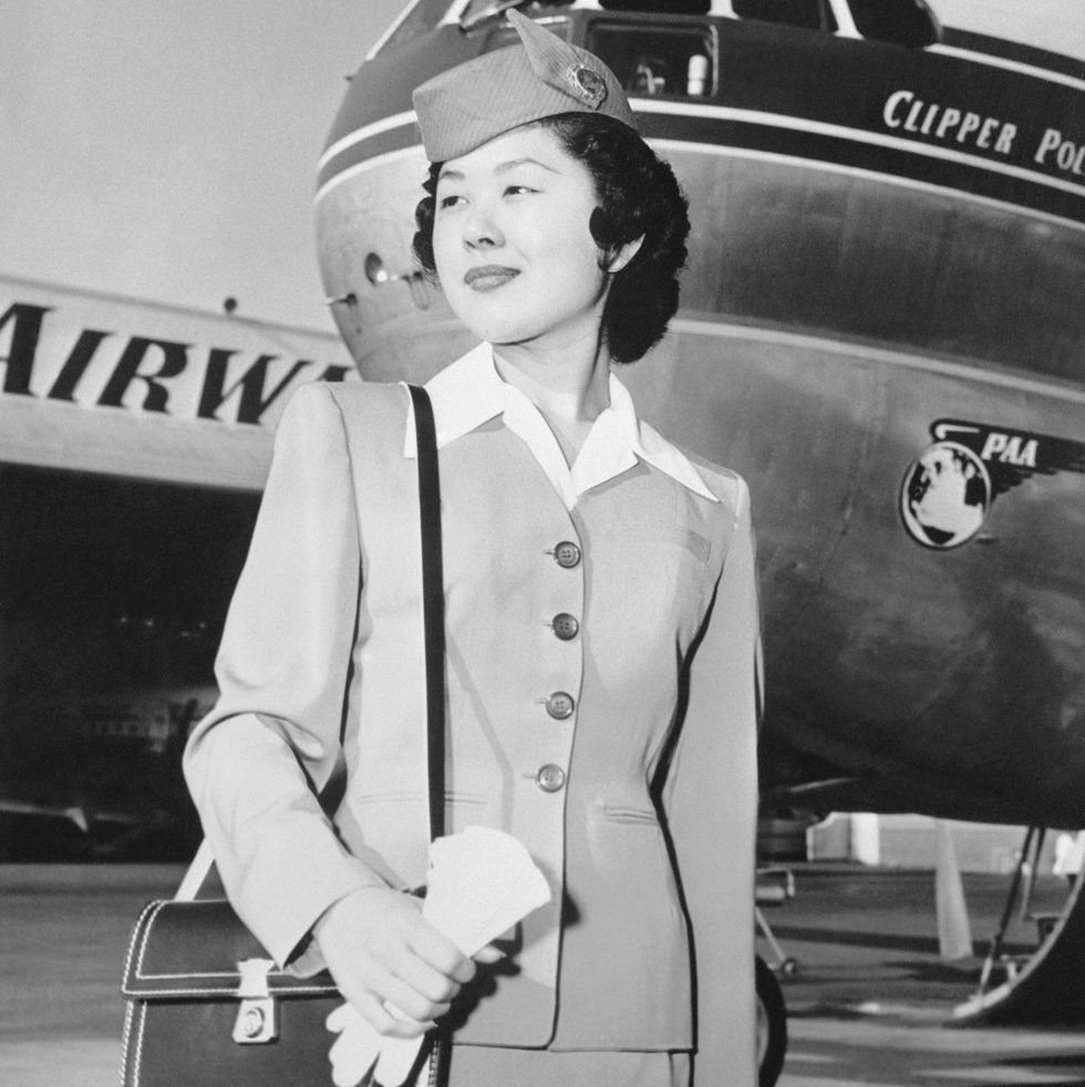 980x982 Historical Flight Attendant Picture