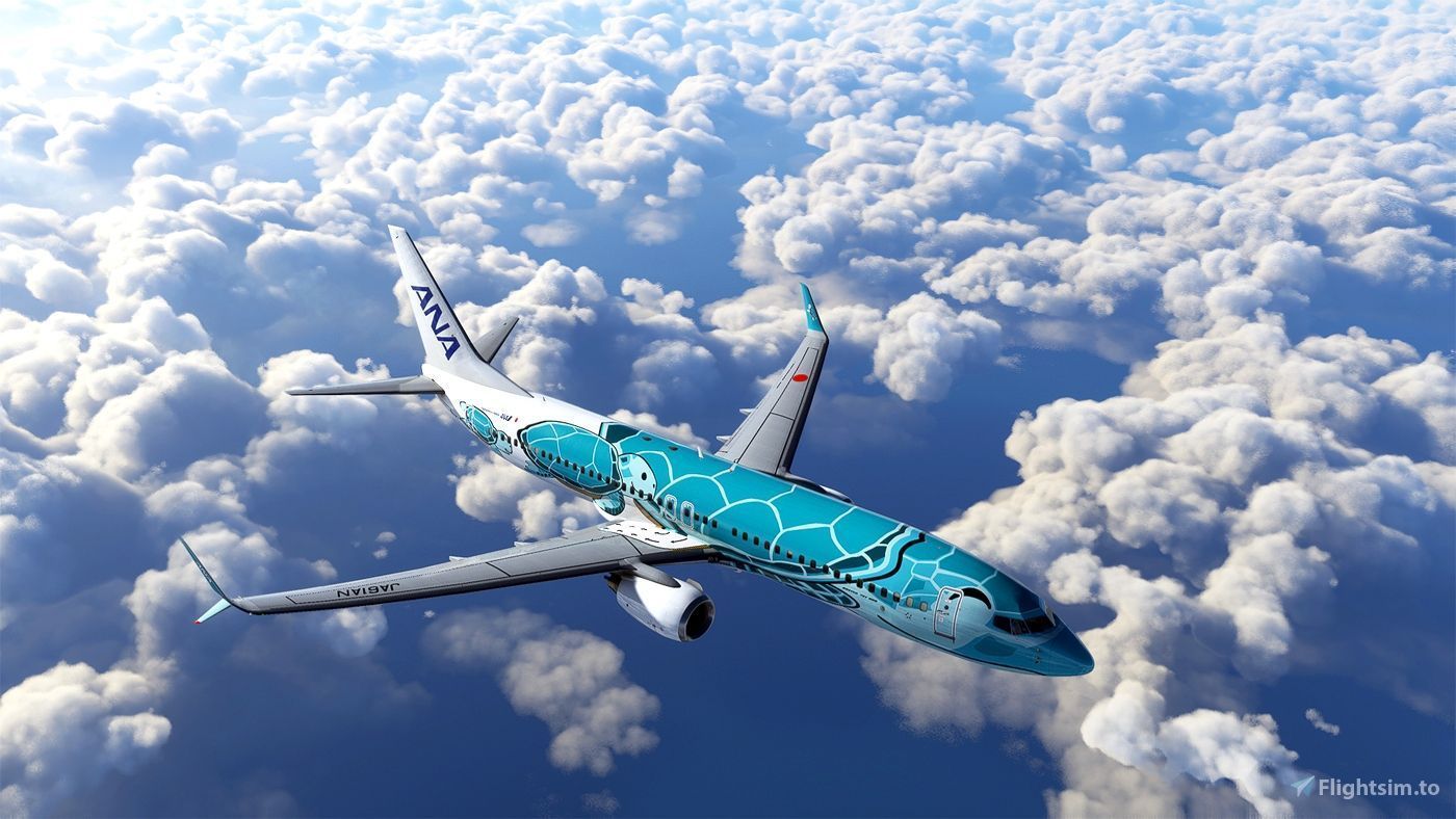 1400x788 All Nippon Airways (ANA) Flying Honu