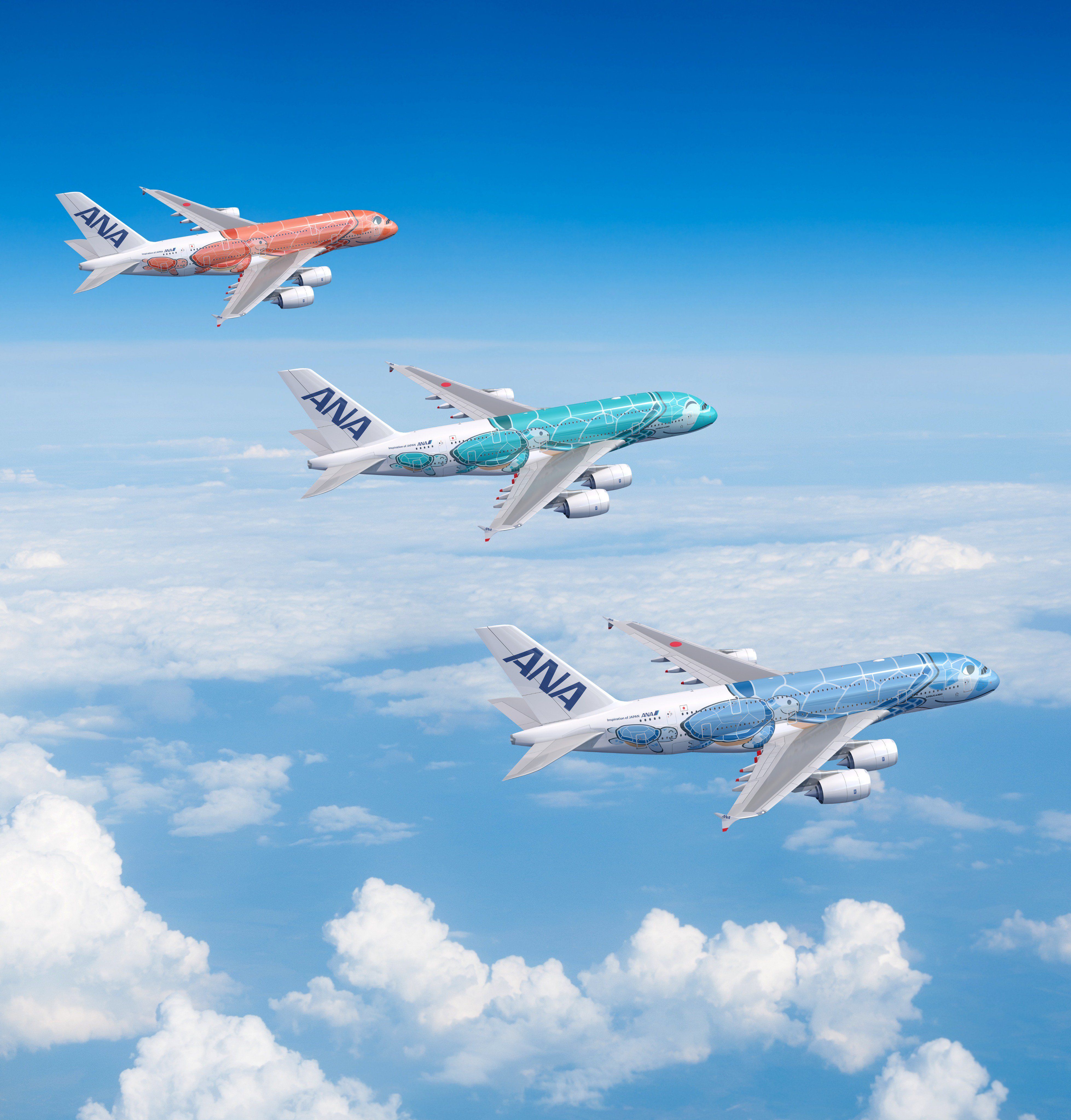 3915x4096 JAPAN! Follow All Nippon Airways