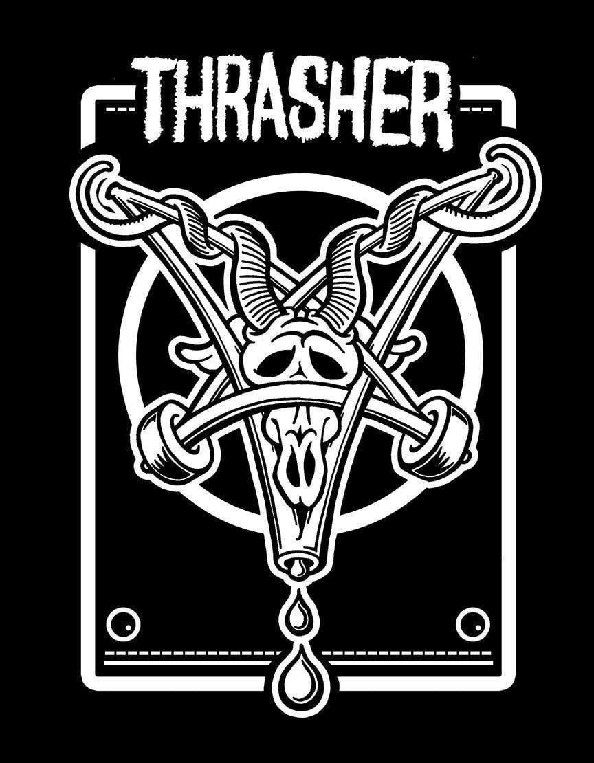 864x1110 Thrasher Wallpaper iPhone