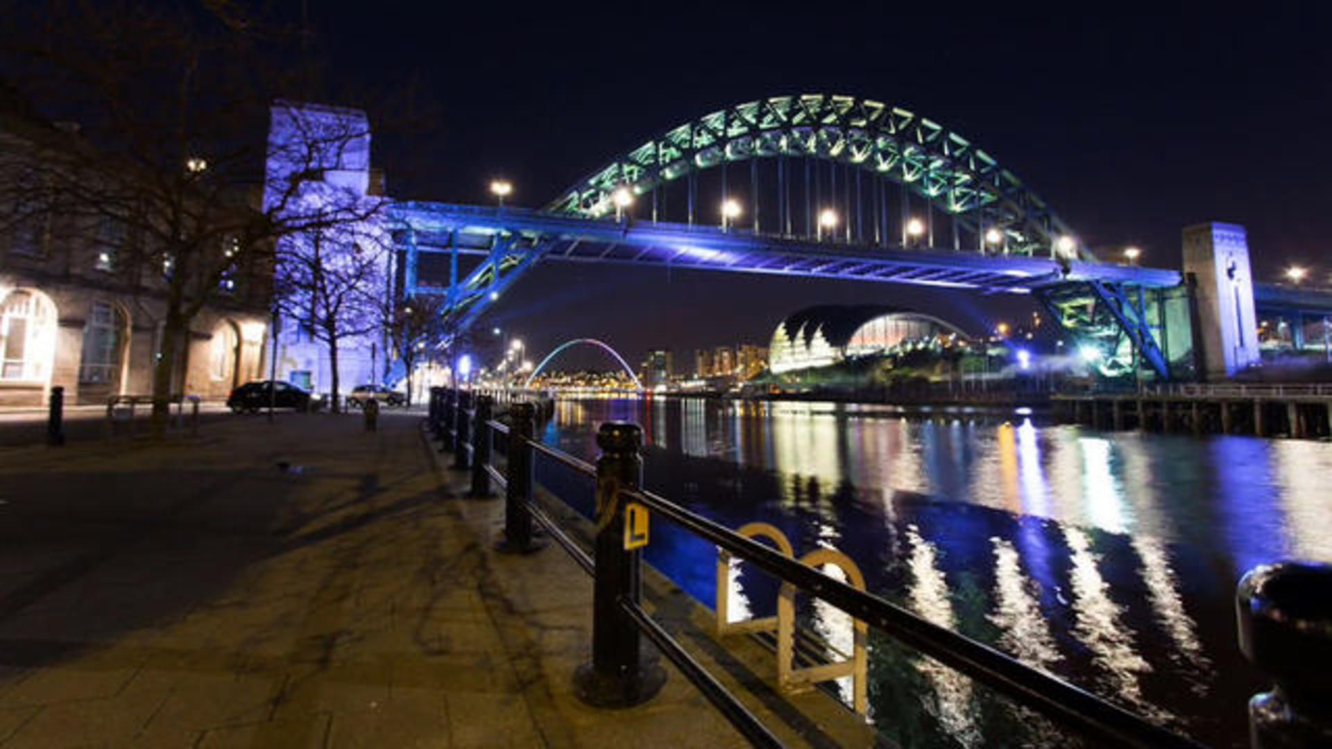 1920x1080 Time Lapse: Newcastle in Motion