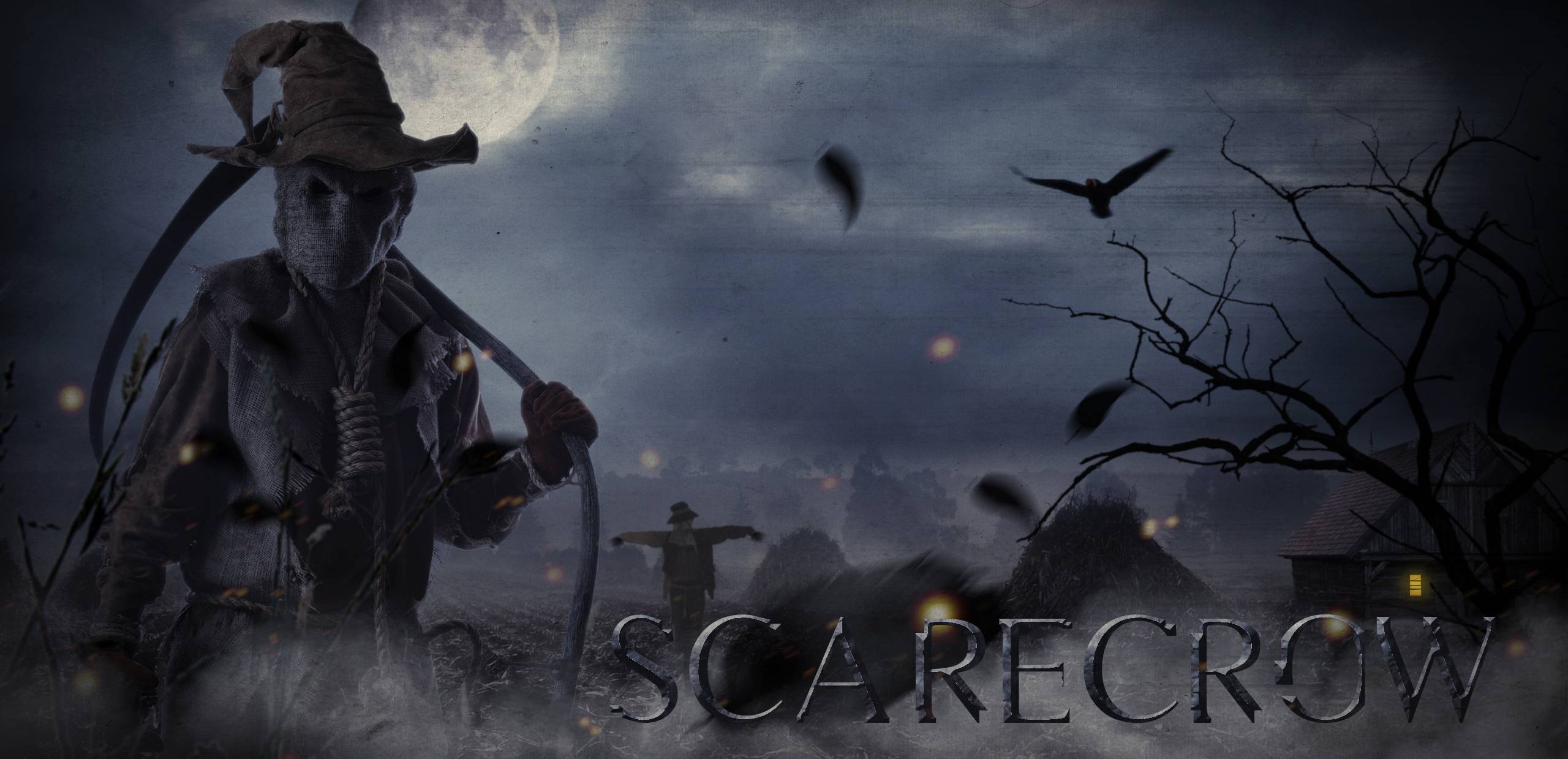 2560x1239 Scarecrow Wallpaper