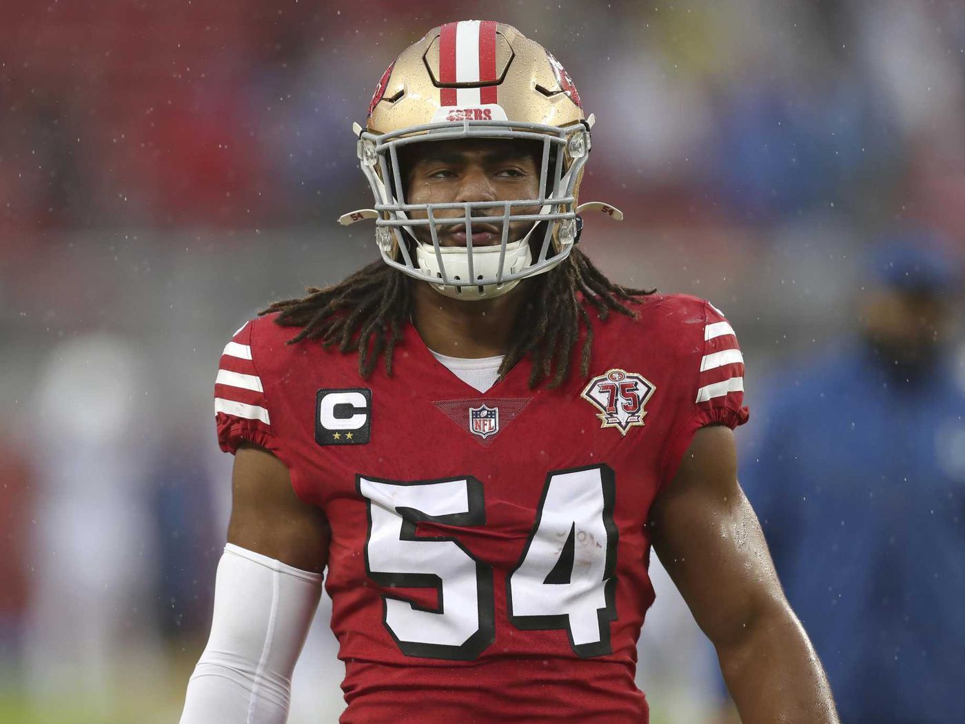 1400x1050 49ers News: Fred Warner Practices