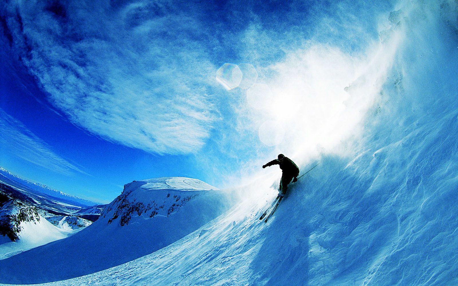1600x1000 Snow Ski Wallpaper