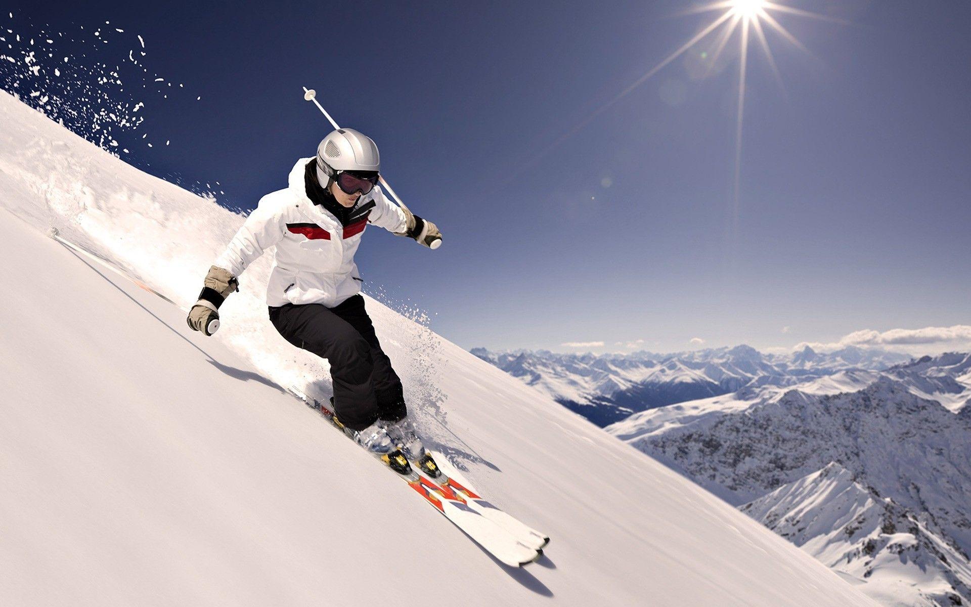 1920x1200 Ski resort wallpaper on desktop