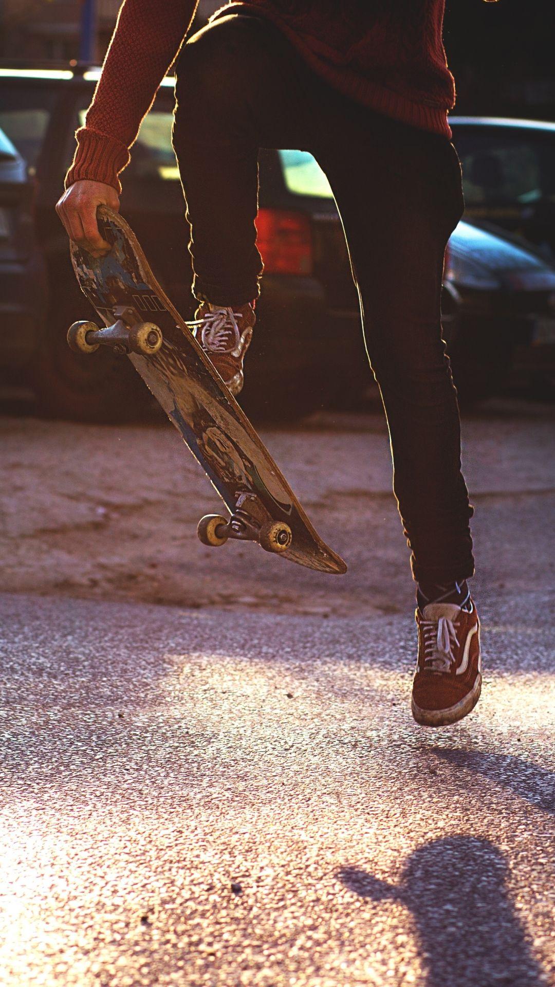 Hình nền iPhone 1080x1920 Skateboard