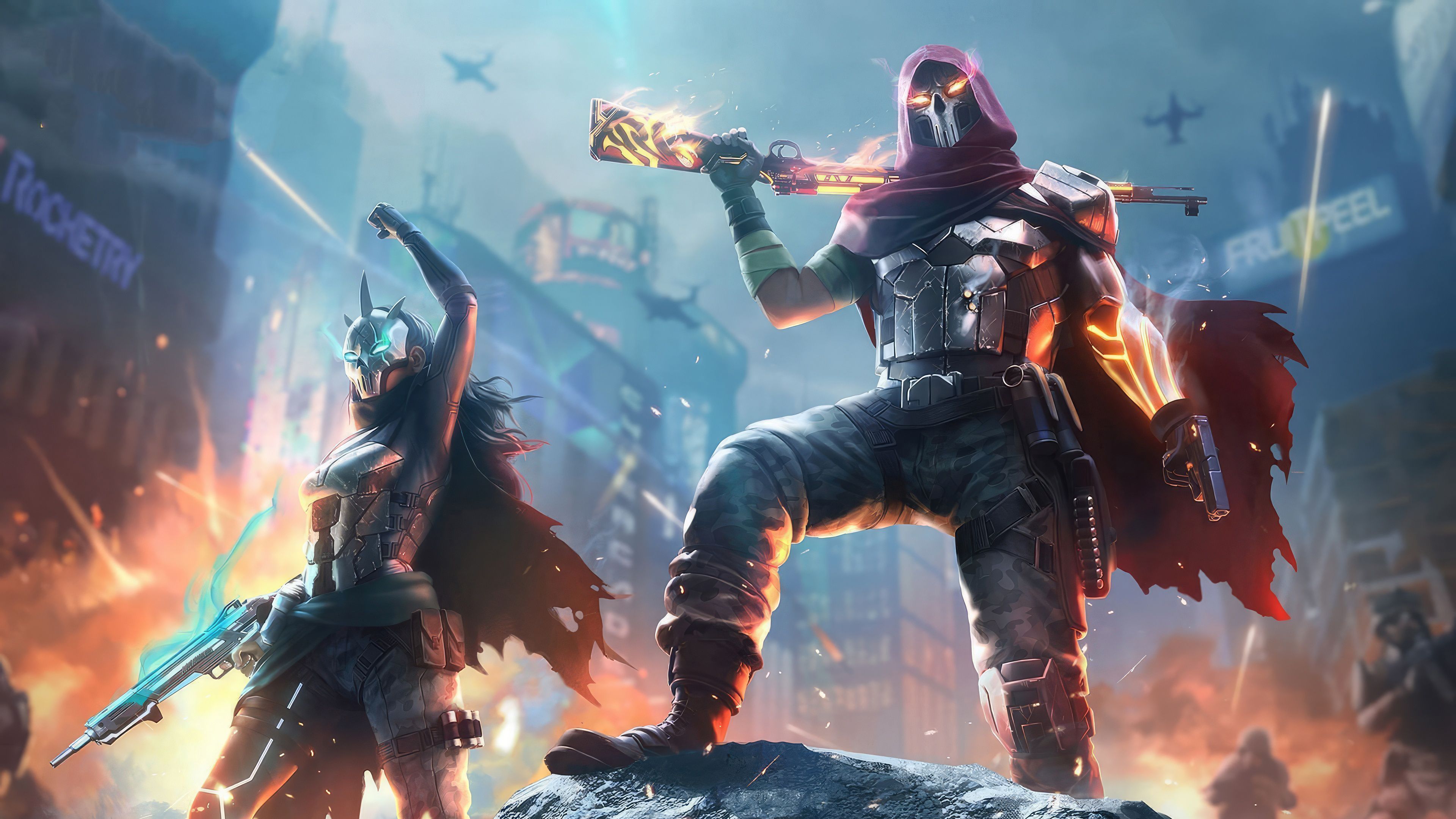 3840x2160 Free Fire Max Wallpaper, HD Games