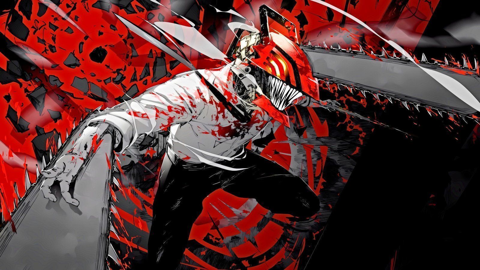 1600x900 Chainsaw Man Desktop Wallpaper
