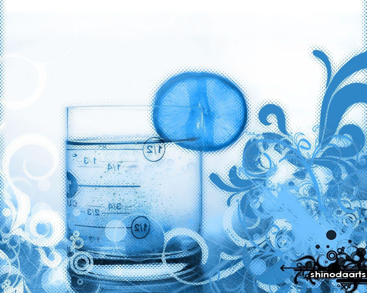 1280x1024 Blue Margarita wallpaper. Blue Margarita