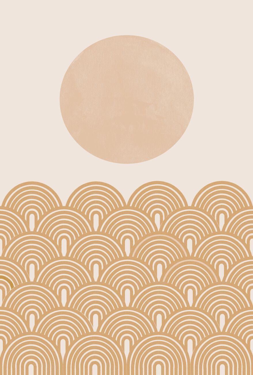 879x1299 Retro Summer Wall Mural. Buy online at
