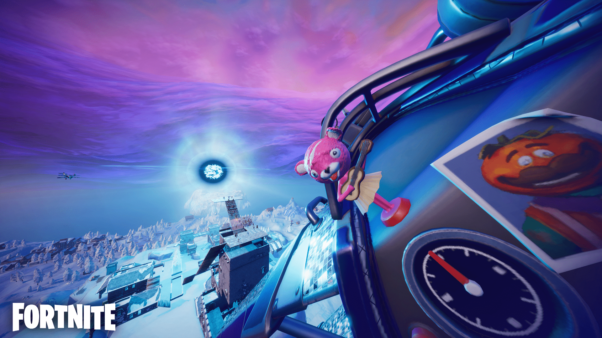 1920x1080 Fortnite IceKing Plane Wallpaper (1080p)