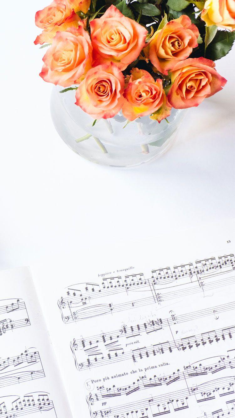 750x1334 FLOWERS PHOTO WITH ORIGAMI IPhone Wallpaper Google