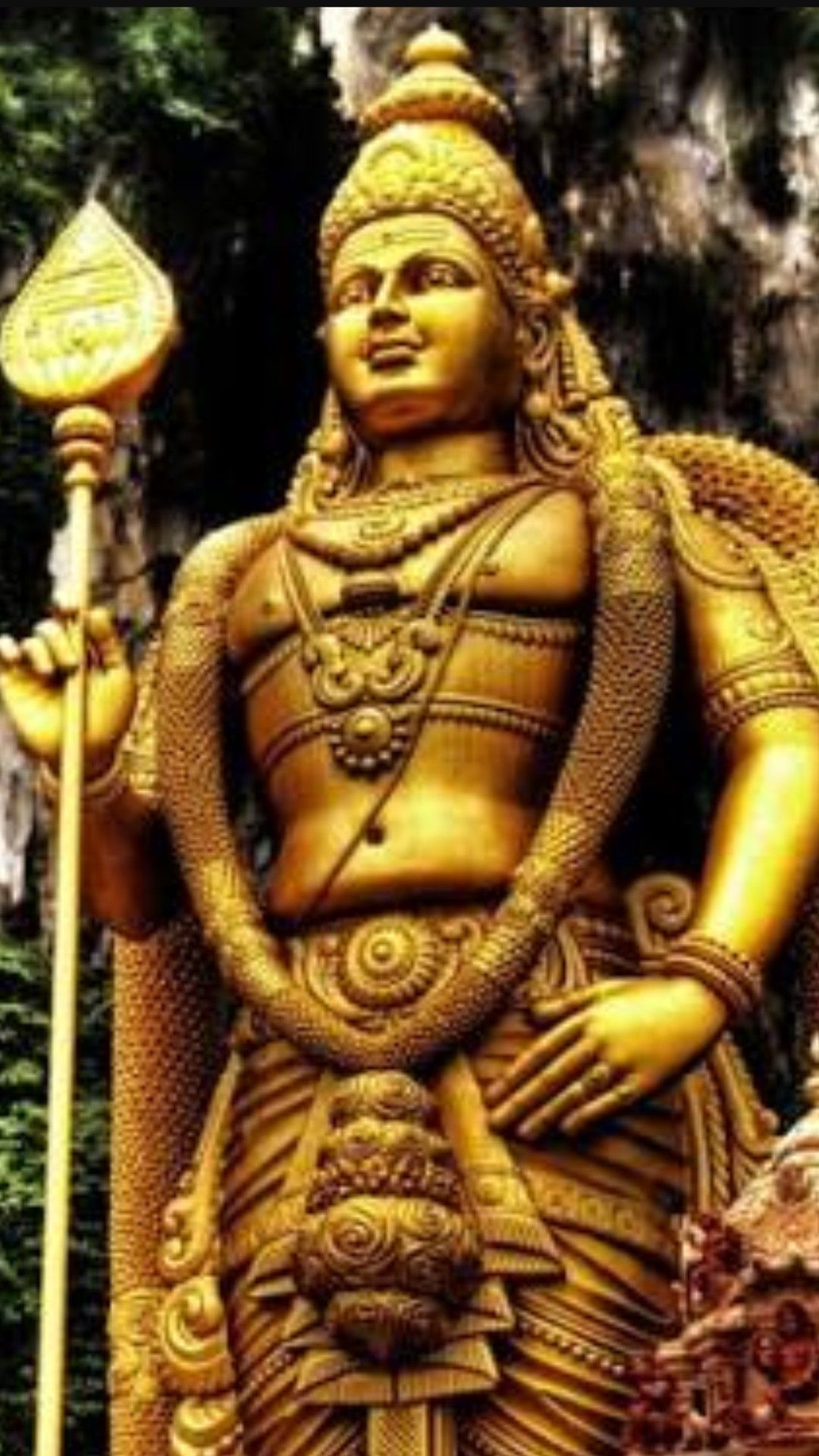 1080x1920 Lord murugan, Buddha statue