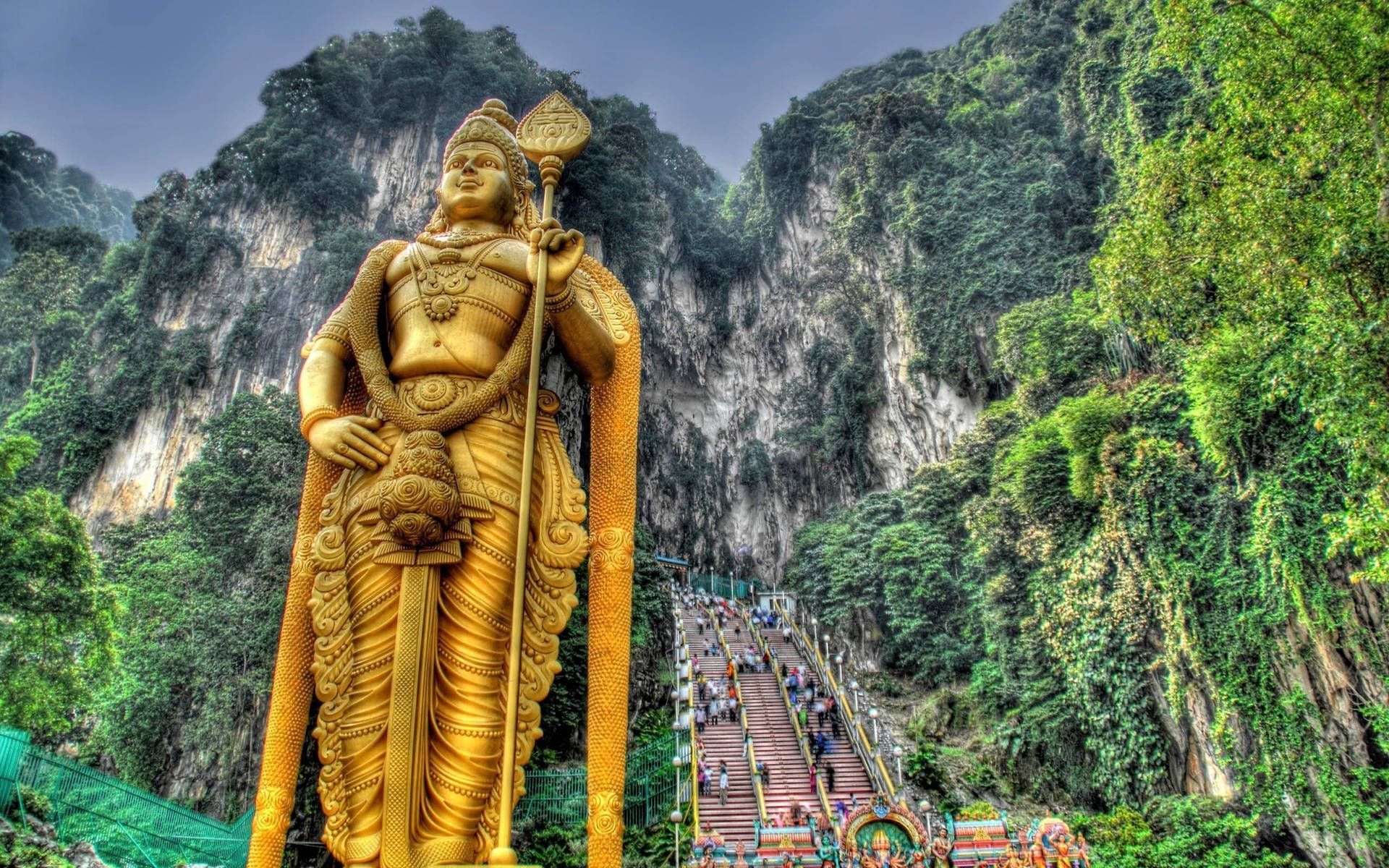 1920x1200 Download Lord Murugan 4k Statue Worm's