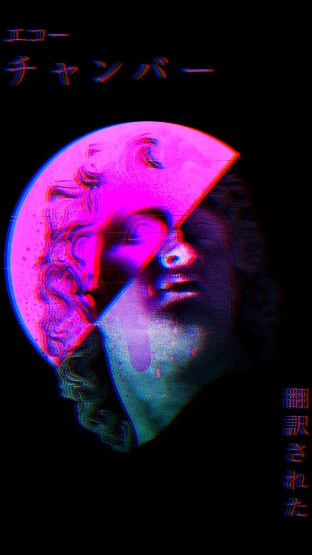 1080x1920 Glitch Art Wallpaper (image in Collection)
