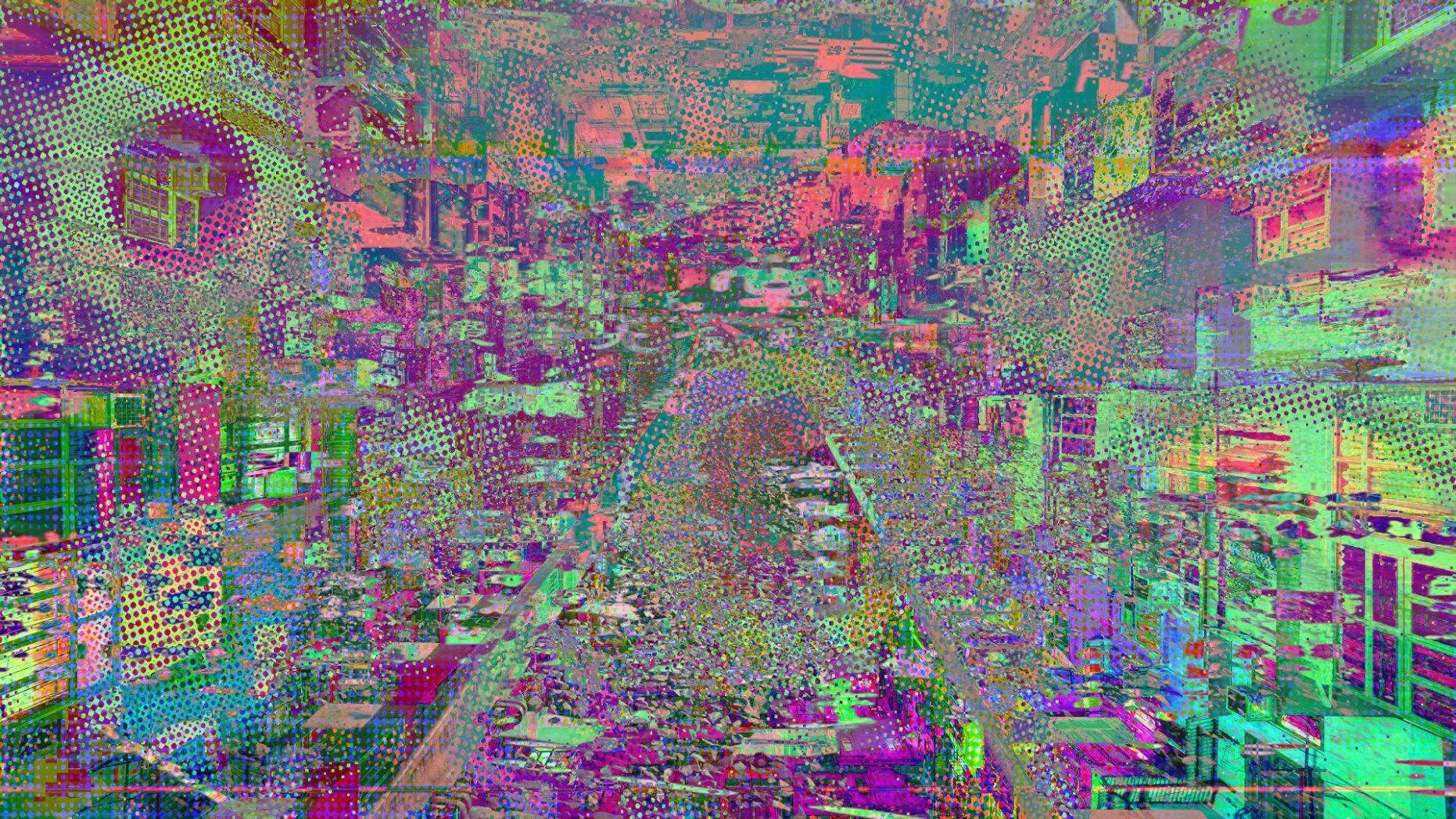 1862x1047 Glitch Art, Abstract wallpaper. art and paintings