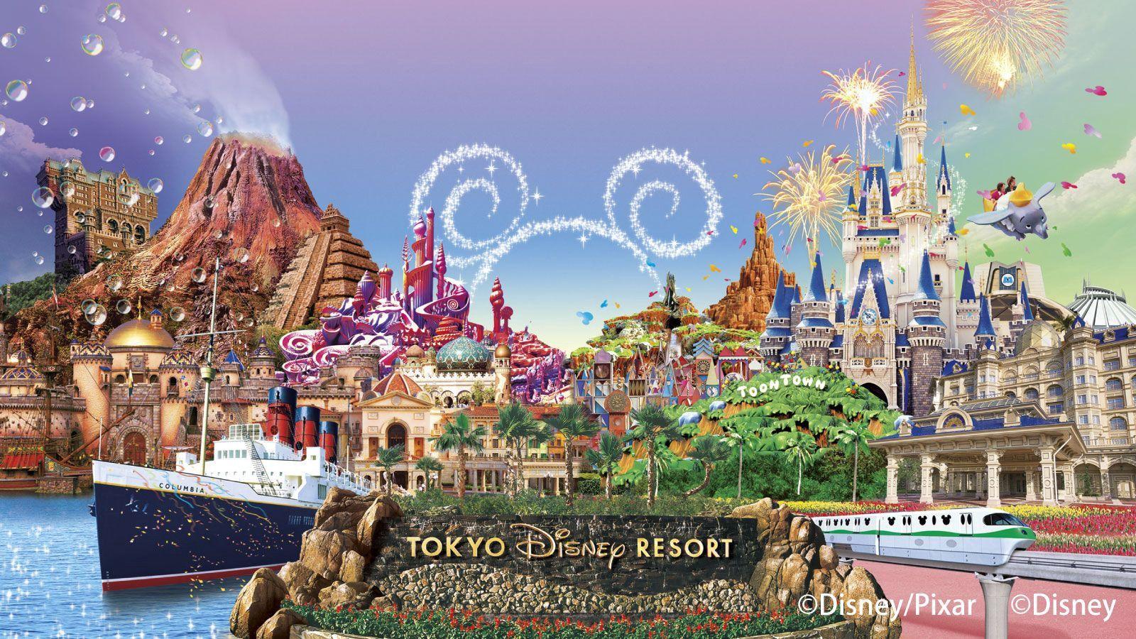 Tokyo Disneyland Wallpapers Top Free Tokyo Disneyland Backgrounds 