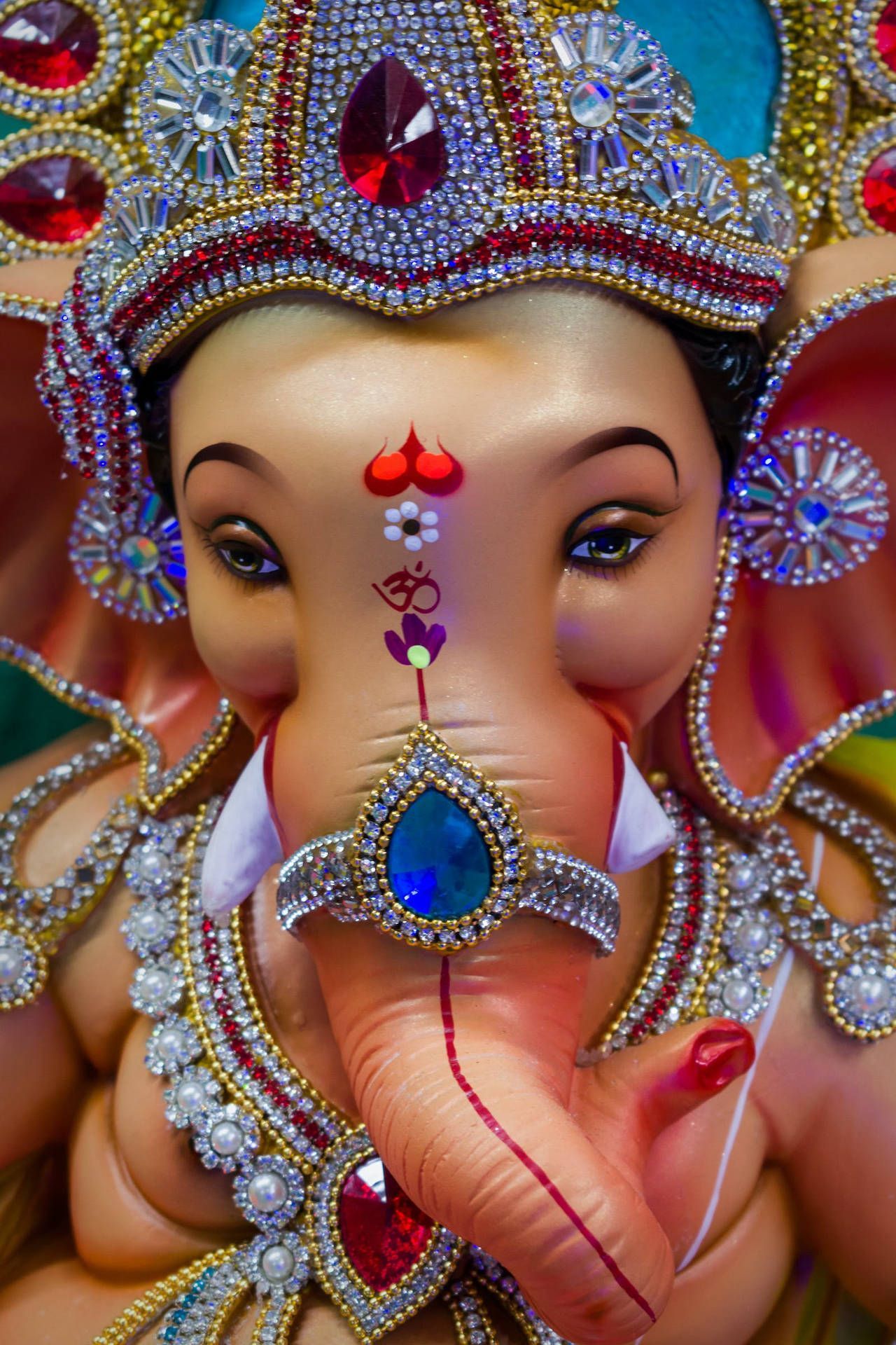 1280x1920 Vinayaka Wallpaper