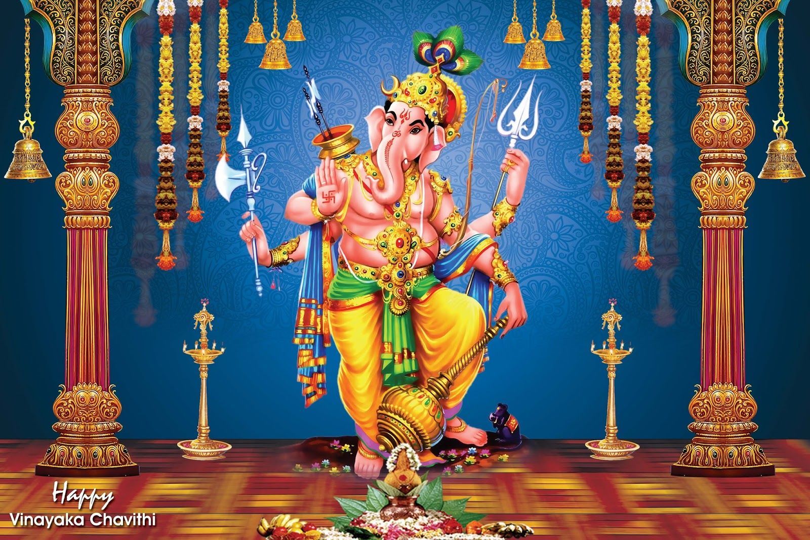 1600x1068 Lord Ganesha latest best HD wallpaper