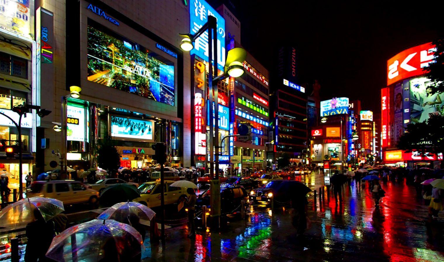 1520x900 Tokyo Japan Wallpaper HD