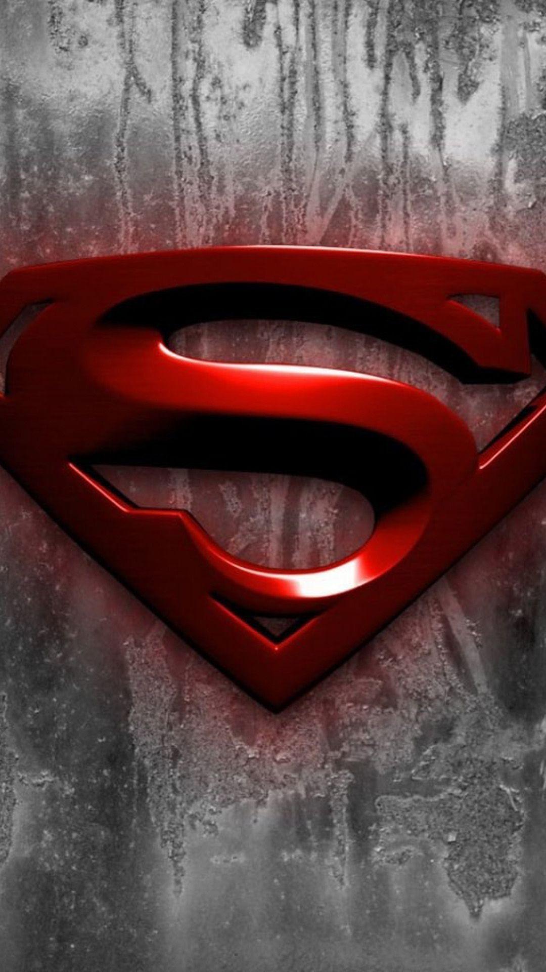 1080x1920 iPhone 6 Plus Superman Logo HD Wallpaper