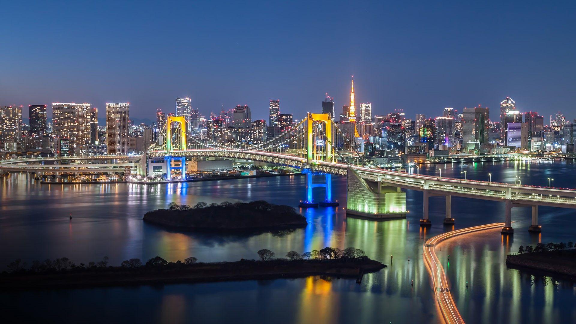 Rainbow Bridge Tokyo Japan Wallpapers - Top Free Rainbow Bridge Tokyo