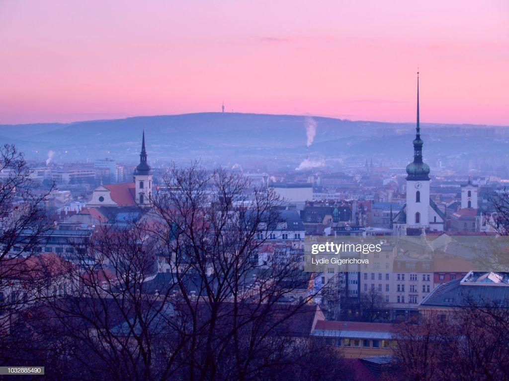 1024x768 Brno From Spilberk Castle Brno South Moravia Czech Republic