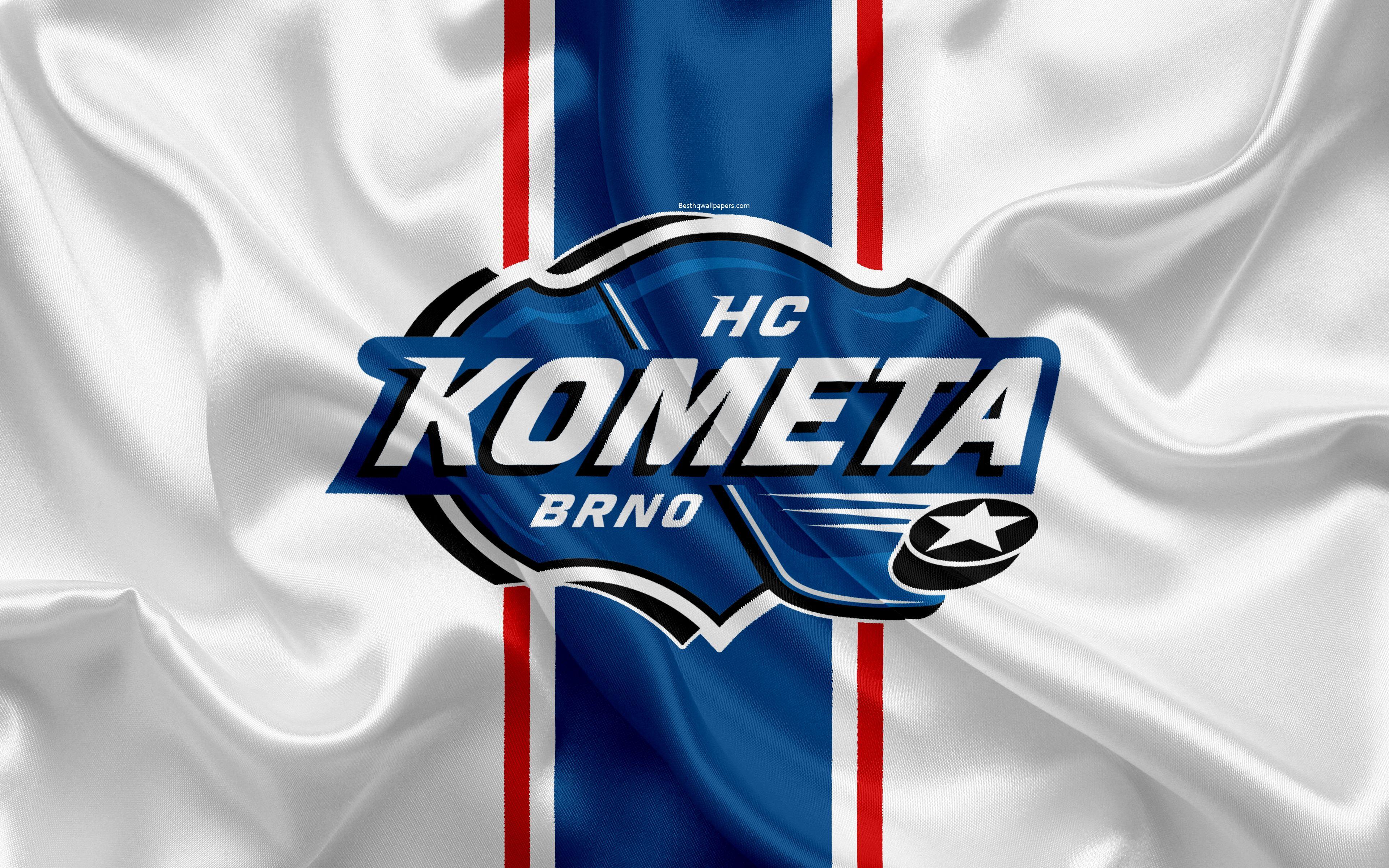 3840x2400 Download wallpaper Kometa Brno HC, 4k, Czech hockey club