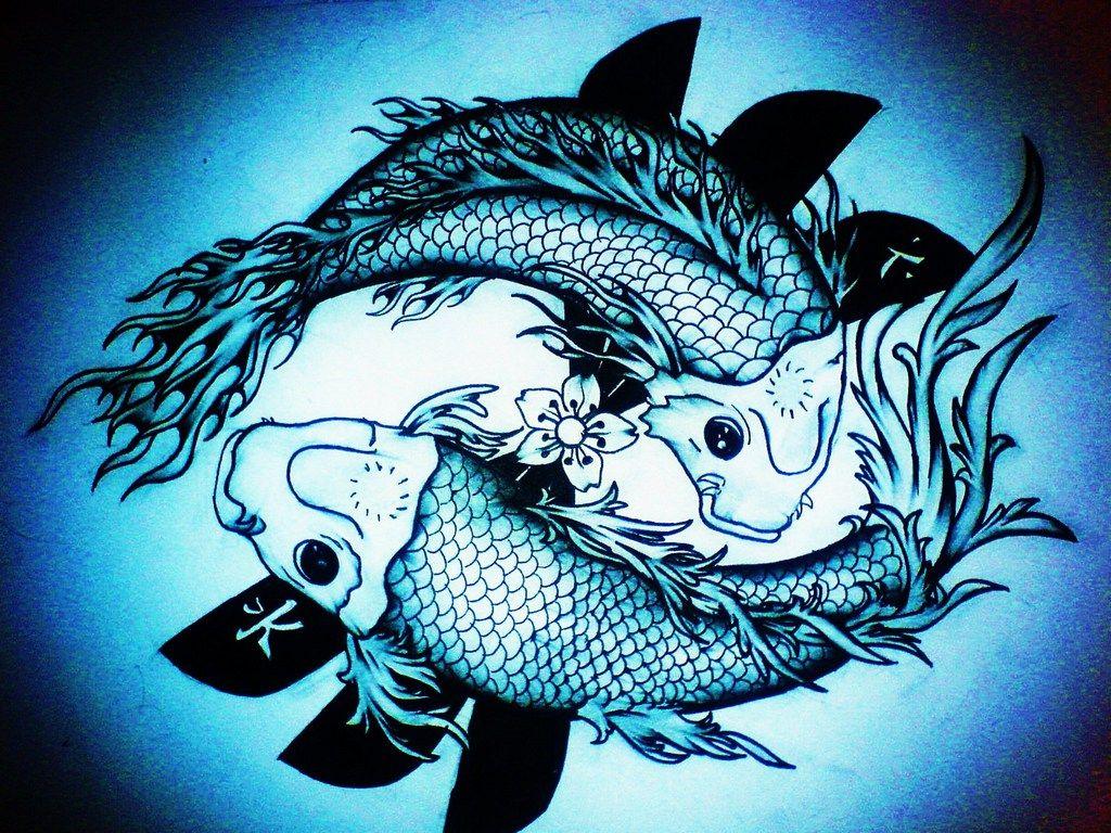 1024x768 Koi Wallpaper #B72O4M1