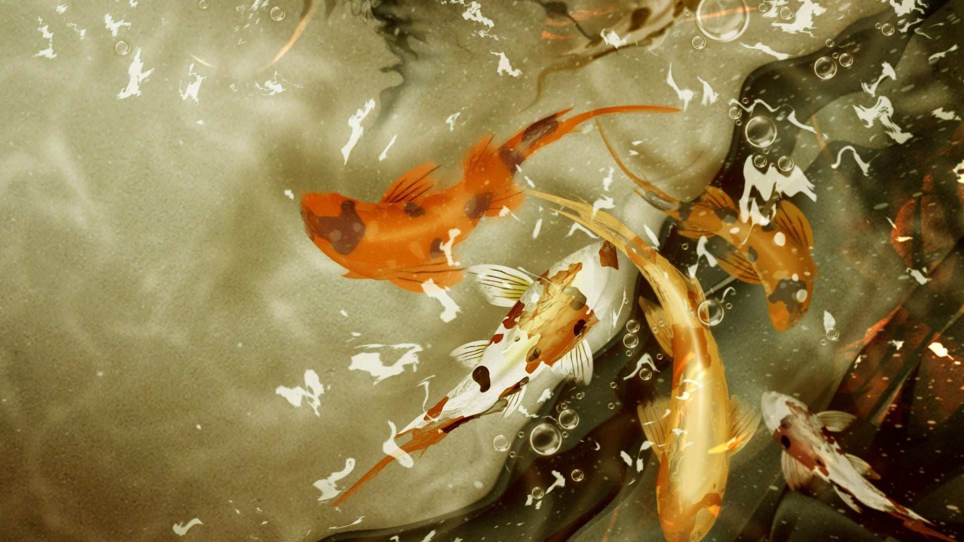 1920x1080 Koi Fish Wallpaper 59 Image Wallpaper Japanese