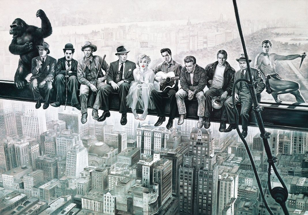 1068x746 Skyscraper Poster Photography Wallpaper