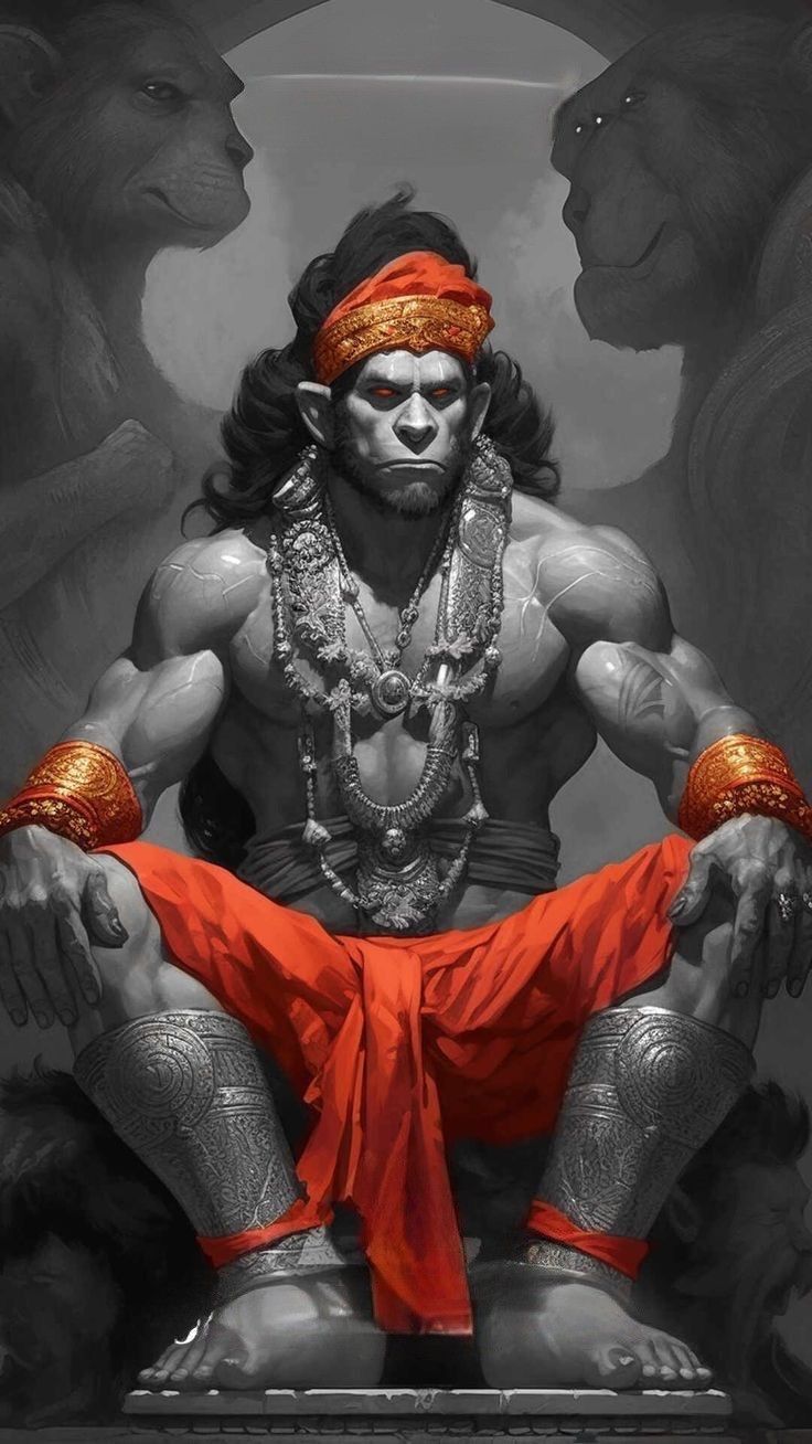 736x1308 Hanuman, Hanuman ji wallpaper