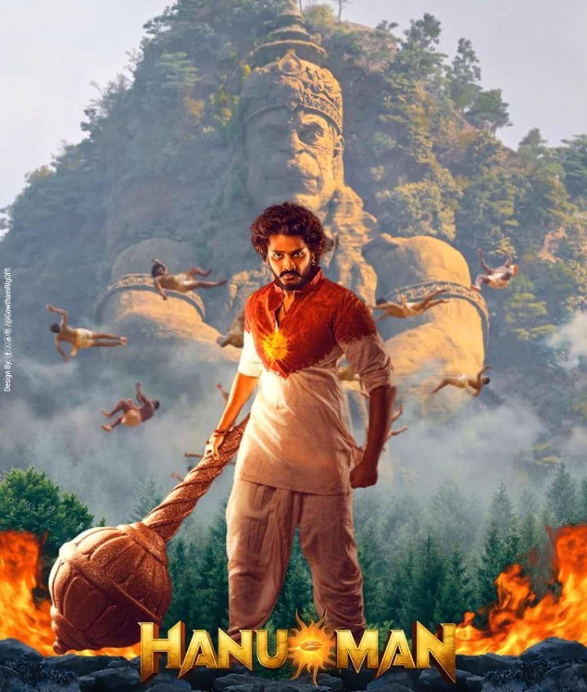 1200x1414 Hanuman review. Hanuman Telugu movie