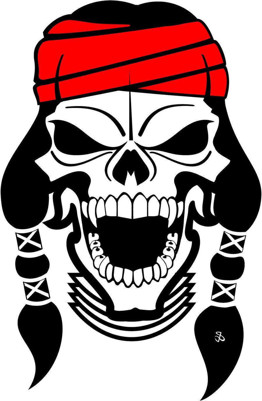 900x1376 Apache Skull Vector by Vectorportal on Clipart library