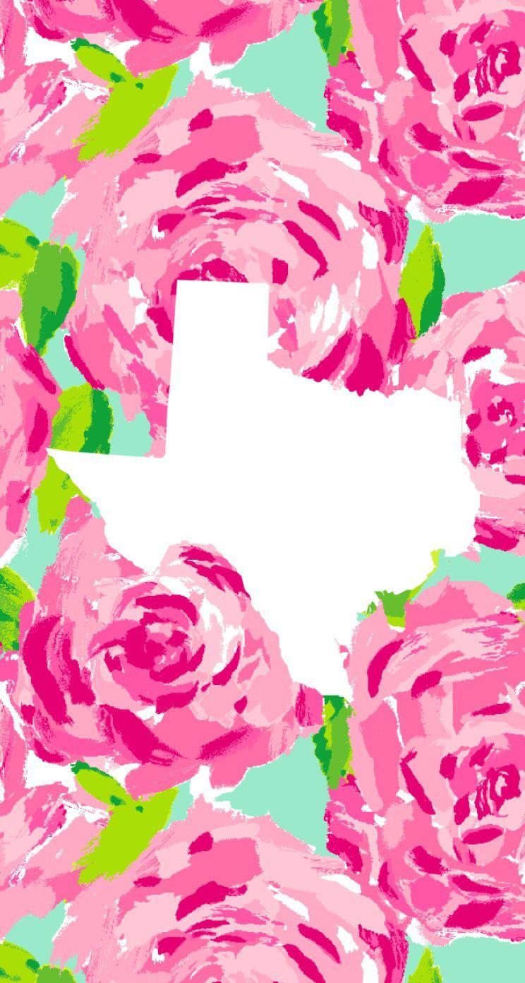 744x1392 Lilly Pulitzer Texas iPhone wallpaper! Enjoy Ü. -texas