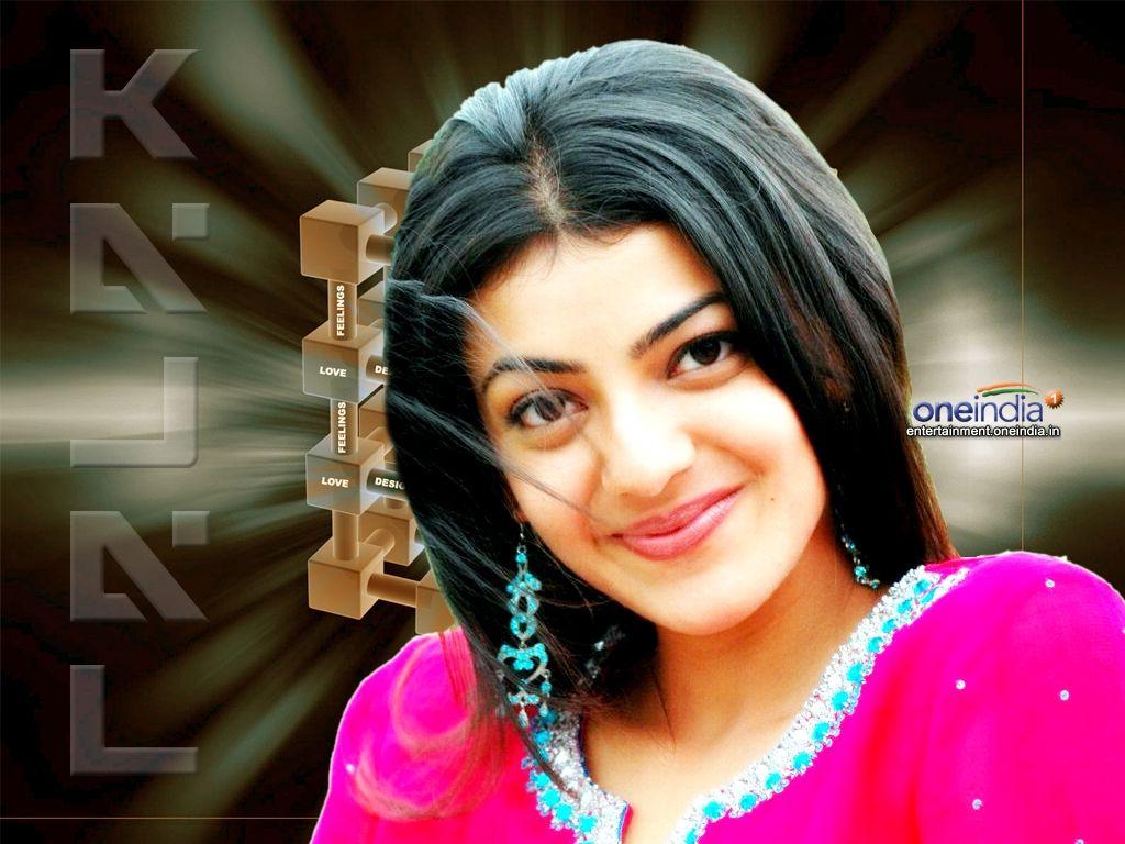 1024x768 View Telugu Actress Kajal Wallpaper Actress Kajal