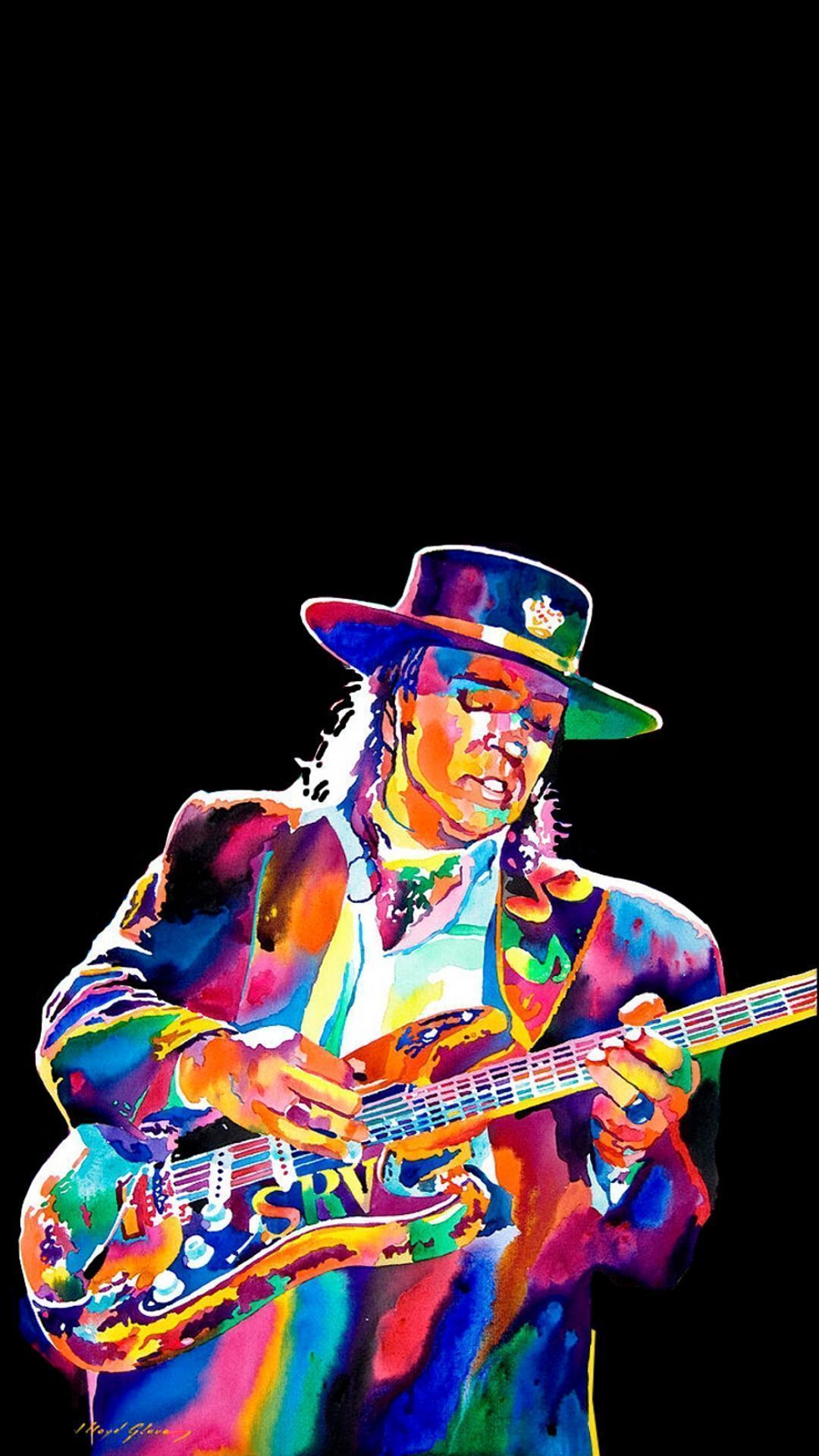 1080x1920 Stevie ray vaughn, Stevie ray